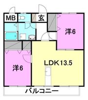 MATSUMOMENT南吉田の間取り画像