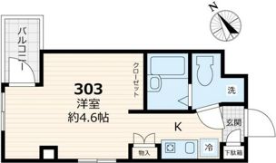 クララハウスの間取り画像