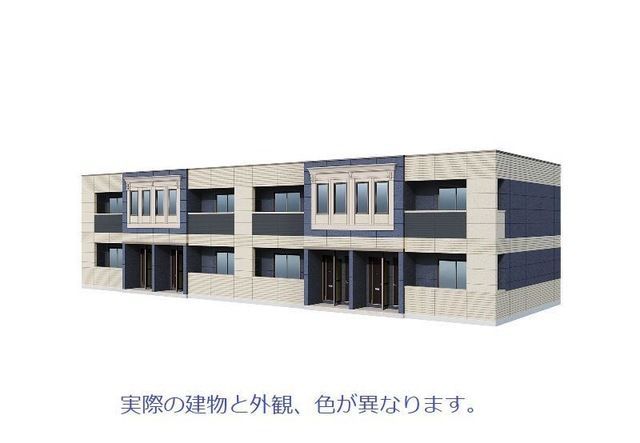 仮)つくば市高見原新築アパートAの外観画像