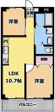 プラザサンアロー港南中央の間取り画像