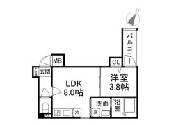 EMINA-Ⅲの間取り画像