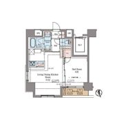 ラグゼナ北千住の間取り画像
