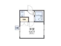 レオパレス竹の塚第10の間取り画像
