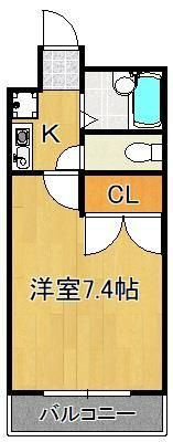 ラビータ本城 A棟の間取り画像