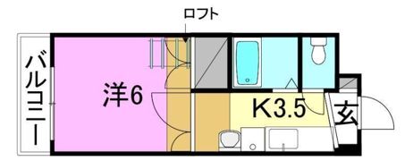 サンフィールド21の間取り画像