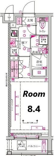 ベルシード板橋ノースの間取り画像