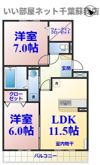 サニーリヴAの間取り画像