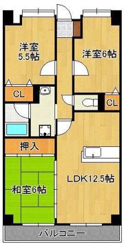 フォレストヴィラ別所町の間取り画像