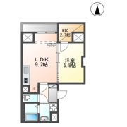 ミカーサ八木町の間取り画像