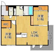 デネブ学研台の間取り画像
