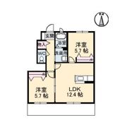 シエロ セレーノA棟の間取り画像