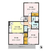 コラージュみなみの間取り画像