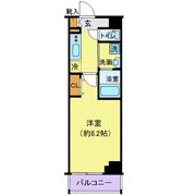 クレヴィスタ門前仲町グランの間取り画像
