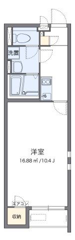クレイノ巌根Ⅱの間取り画像