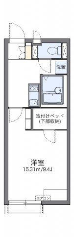 レオネクストアゼリアコートの間取り画像