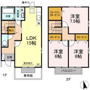 ツイン代官山の間取り画像