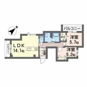 LUCE帯山西の間取り画像