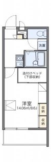 レオパレス辻薬師の間取り画像