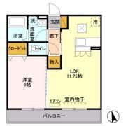 デュランダルの間取り画像