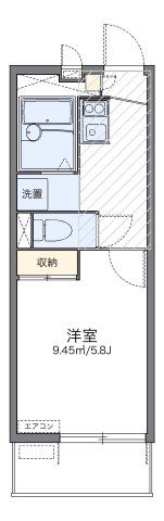 レオパレスアルメリアの間取り画像