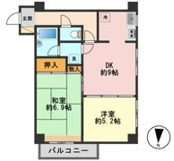 パレッヂ新小岩の間取り画像