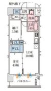 スプランディッド大阪ベイサイドDUEの間取り画像