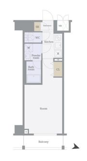 SHOKEN Residence南千住の間取り画像