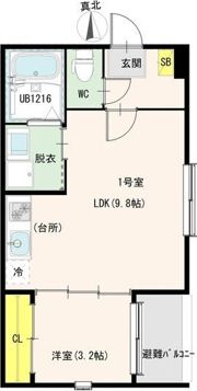 ハーモニーテラス西又兵ヱ町四丁目の間取り画像