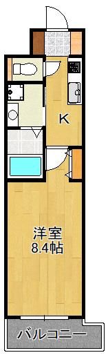 エルザグランツ戸畑千防の間取り画像