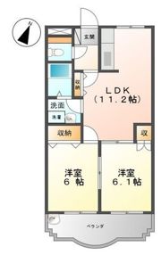 ロジュマンの間取り画像
