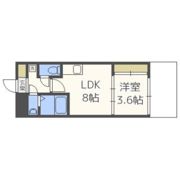 セレニテ北久宝寺の間取り画像