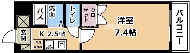 ドミトリーユーの間取り画像