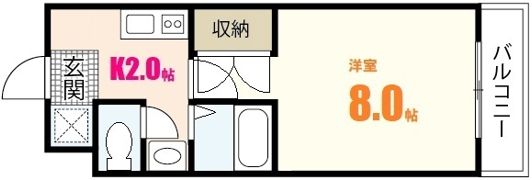 シーズ上西の間取り画像