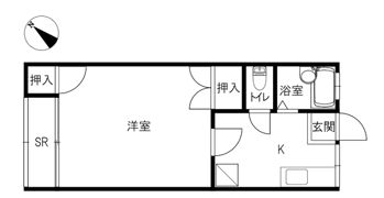 スチューベンBの間取り画像