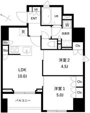 タスキプライムテラス本蓮沼の間取り画像
