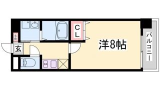 ウエンズ神戸の間取り画像