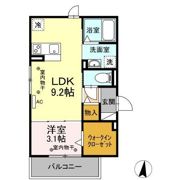 アムール元魚の間取り画像