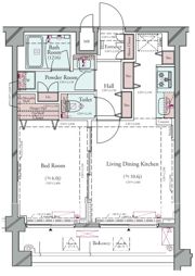 プラシア蒲田 THE GRAND RESIDENCEの間取り画像