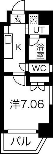 アールズタワー池下西の間取り画像