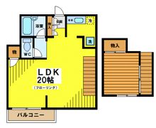 オラージュの間取り画像