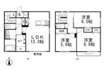 津島京町戸建ての間取り画像