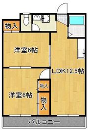 プリンセス片野IIの間取り画像