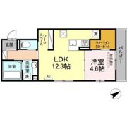 ジラソーレ中店の間取り画像