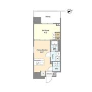 ヴィラクレール浅草の間取り画像