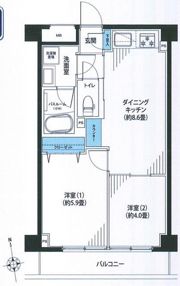 ポートハイム弘明寺第一の間取り画像