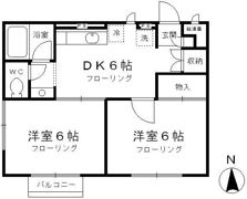 ラフィーネ西国分寺の間取り画像
