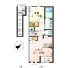 アンソレイエの間取り画像