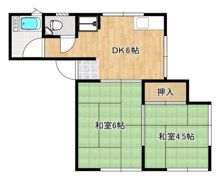 コーポ永井の間取り画像