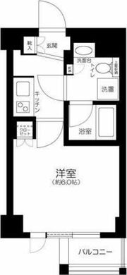 AXAS品川レジデンスの間取り画像