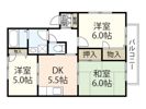 ワンズグレース成本の間取り画像